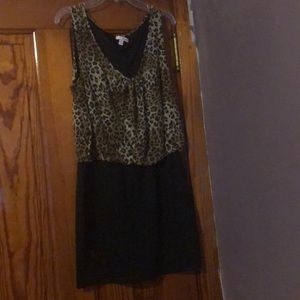 Cute leopard dress